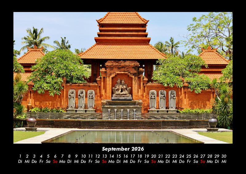 Bali Fotokalender 2026 - 9