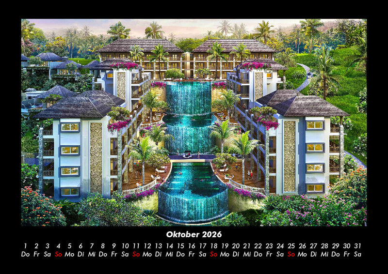 Bali Fotokalender 2026 - 10