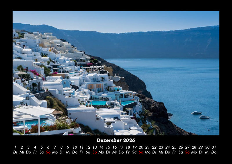 Urlaubsgefühle Fotokalender 2026 - 12