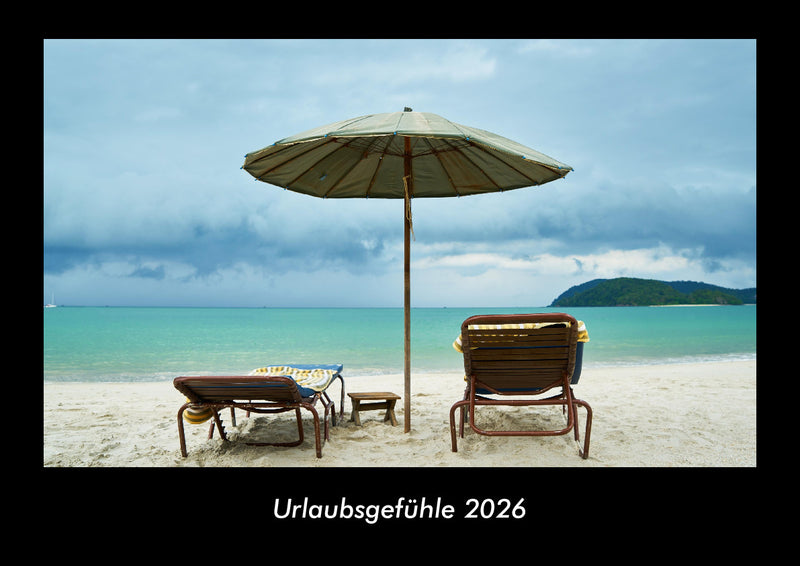 Urlaubsgefühle Fotokalender 2026 - Hauptbild
