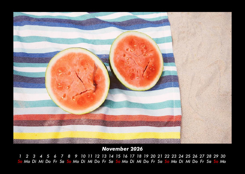 Obstkalender Fotokalender 2026 - 11