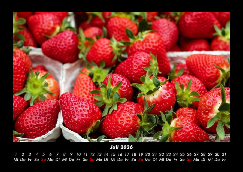Obstkalender Fotokalender 2026 - 7