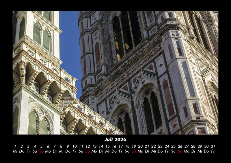 Florenz Fotokalender 2026 - 7