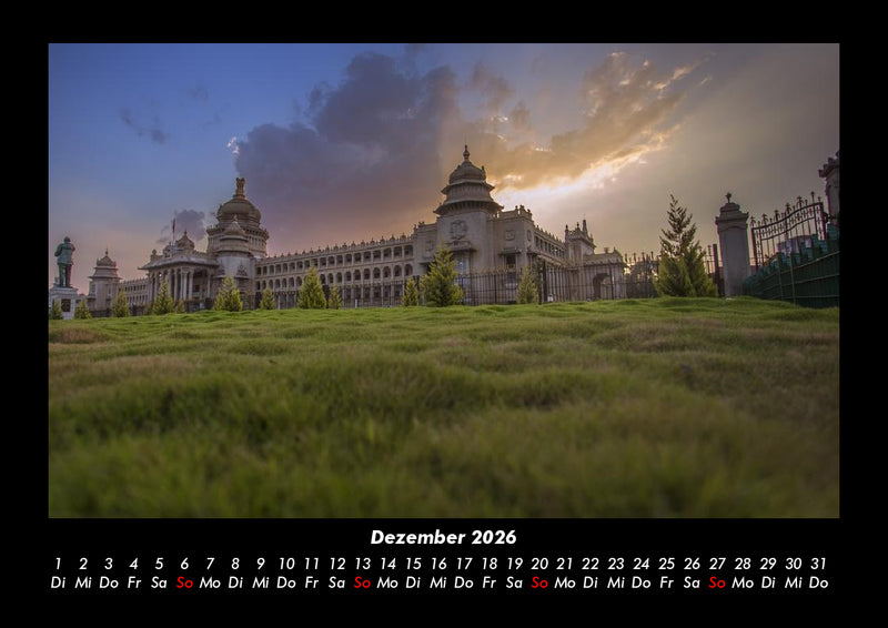 Architektur Fotokalender 2026 - 12