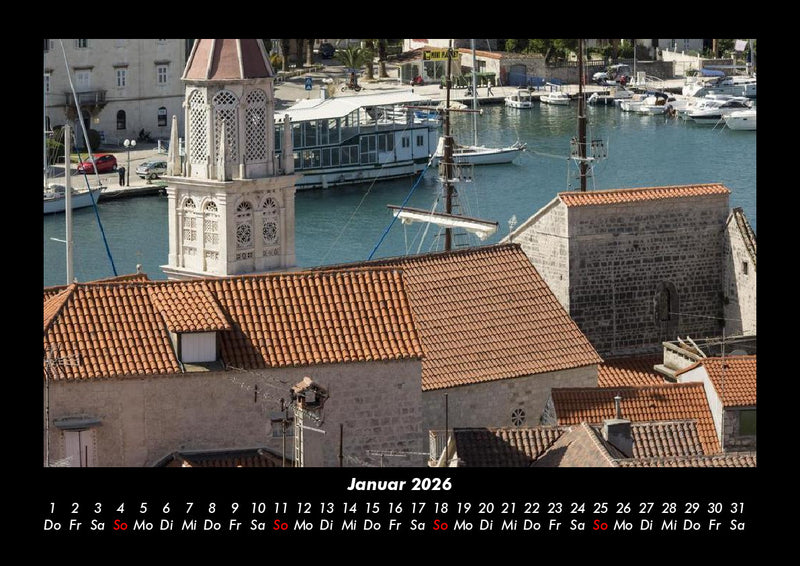 Kroatien Fotokalender 2026 - 1