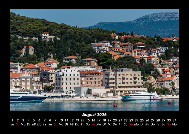 Kroatien Fotokalender 2026 - 8