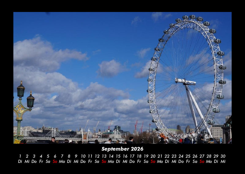 London Fotokalender 2026 - 9