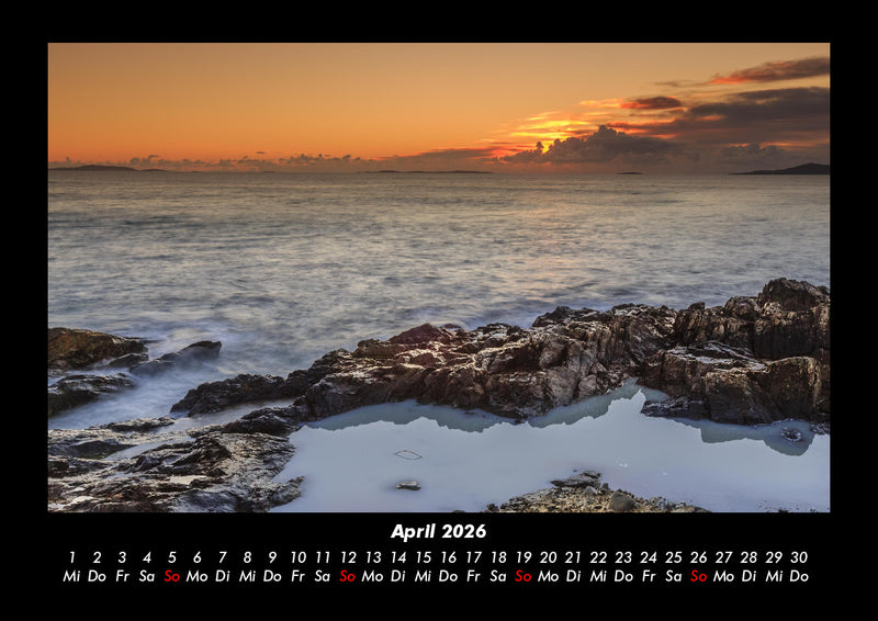 Sonnenuntergänge Fotokalender 2026 - 4