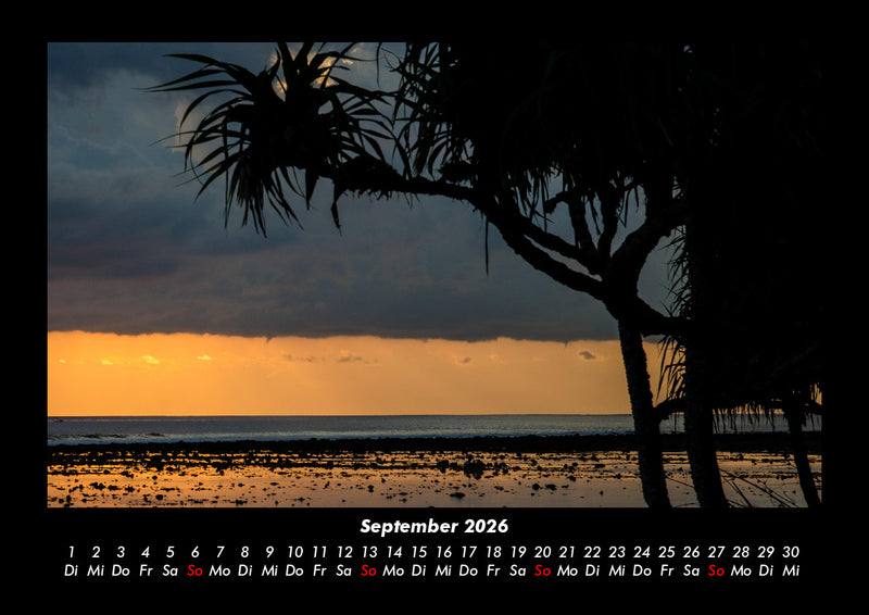 Meereslandschaft Fotokalender 2026 - 9
