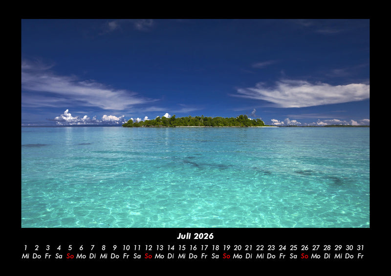 Meereslandschaft Fotokalender 2026 - 7