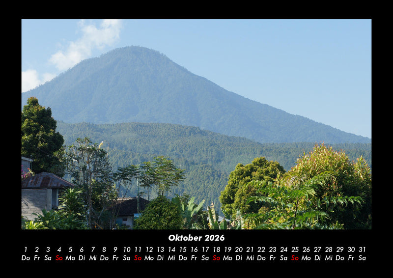 Berge Fotokalender 2026 - 10