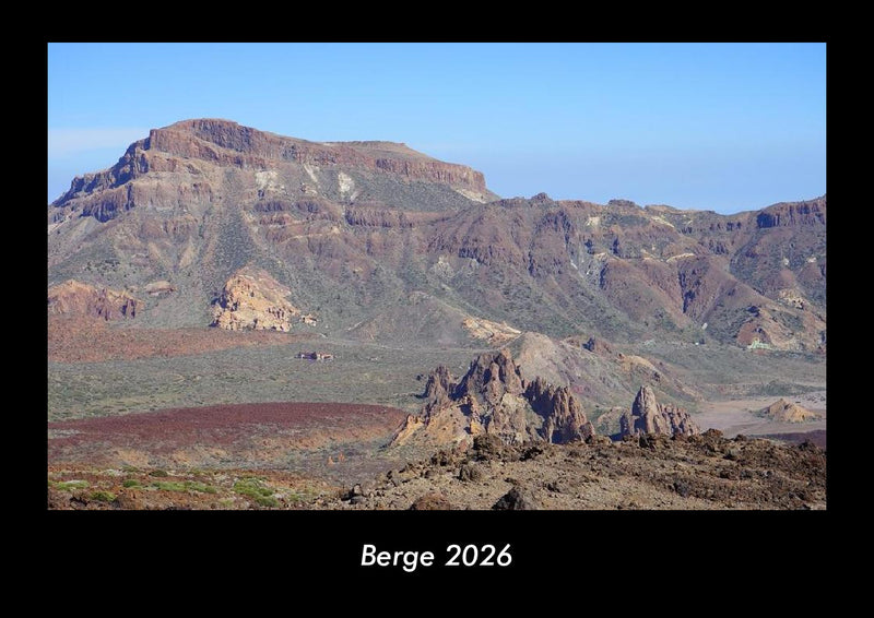 Berge Fotokalender 2026 - Hauptbild