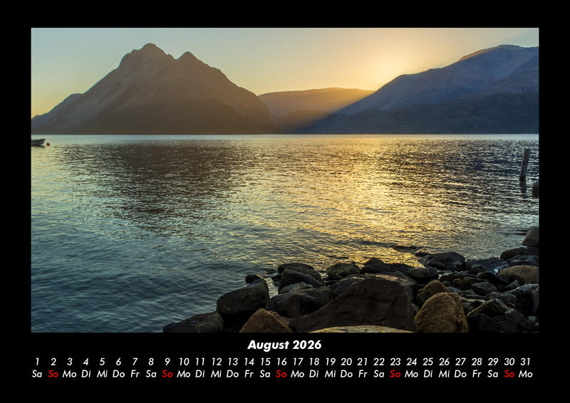 Berge Fotokalender 2026 - 8