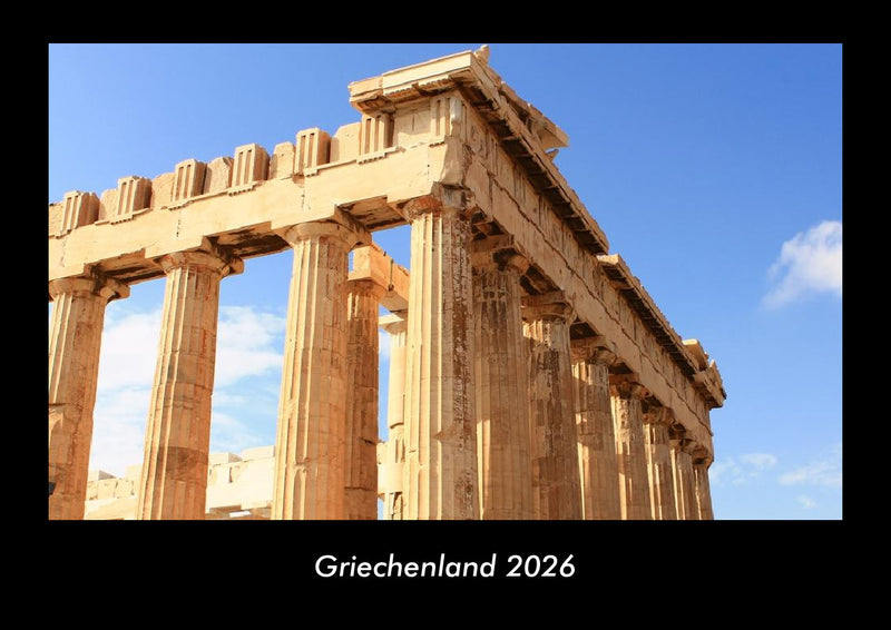 Griechenland Fotokalender 2026 - Hauptbild