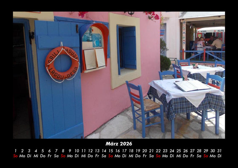 Griechenland Fotokalender 2026 - 3
