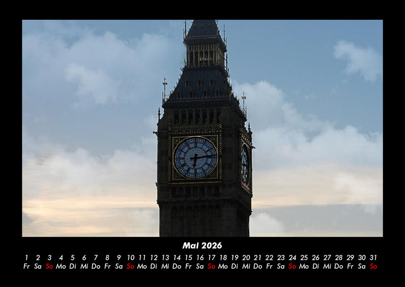 London Fotokalender 2026 - 5