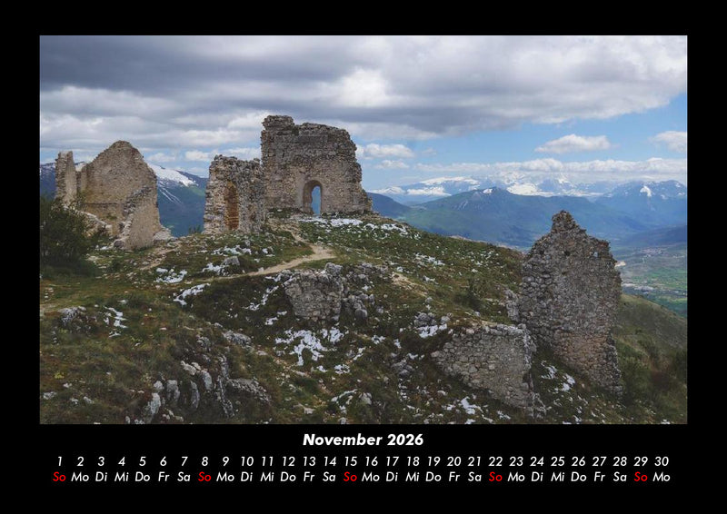 Landschaftskalender Fotokalender 2026 - 11