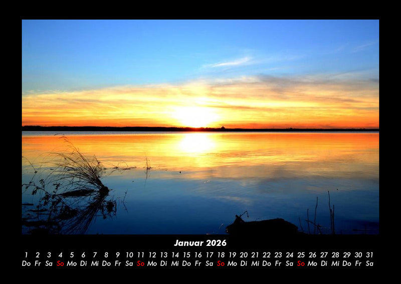 Landschaftskalender Fotokalender 2026 - 1