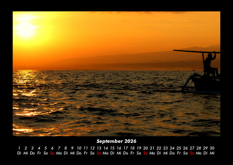Meereslandschaft Fotokalender 2026 - 9