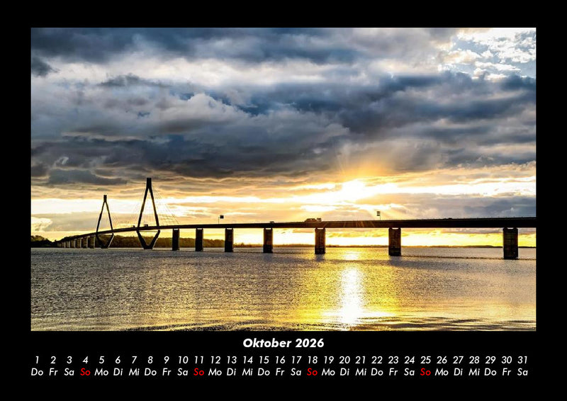 Meereslandschaft Fotokalender 2026 - 10
