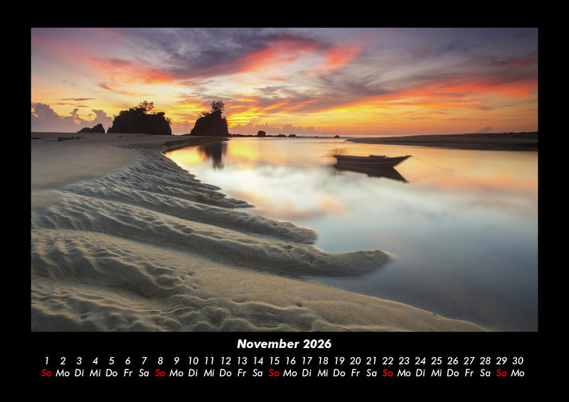 Meereslandschaft Fotokalender 2026 - 11