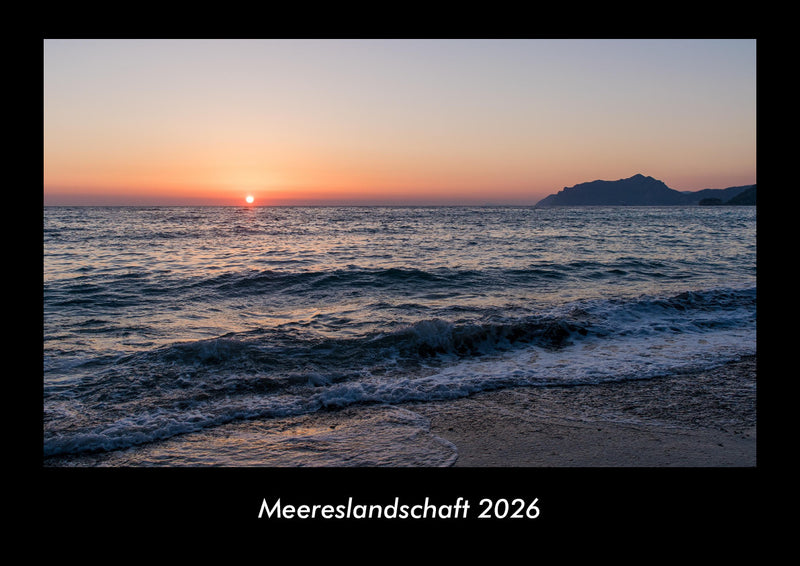 Meereslandschaft Fotokalender 2026 - Hauptbild