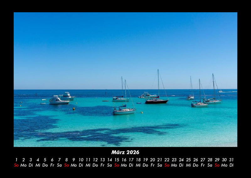 Meereslandschaft Fotokalender 2026 - 3