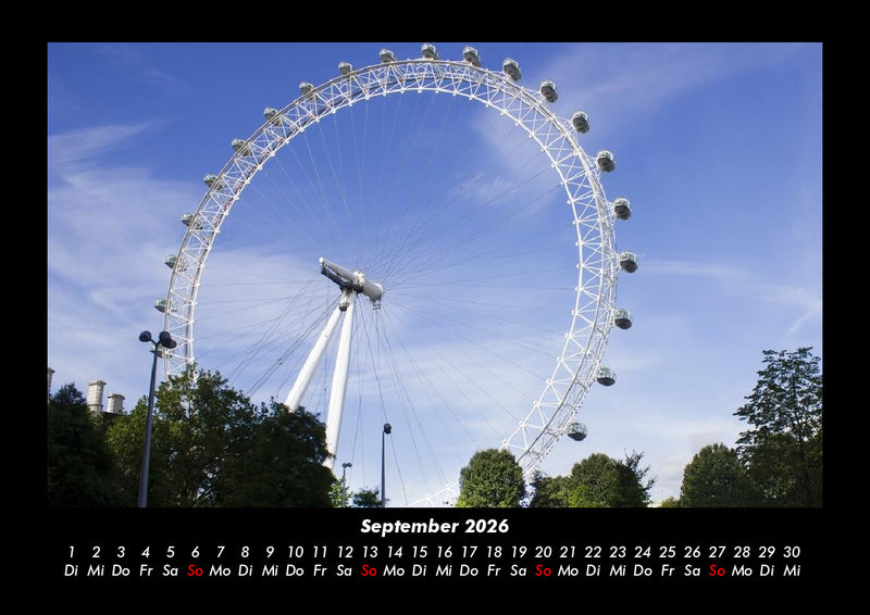London Fotokalender 2026 - 9