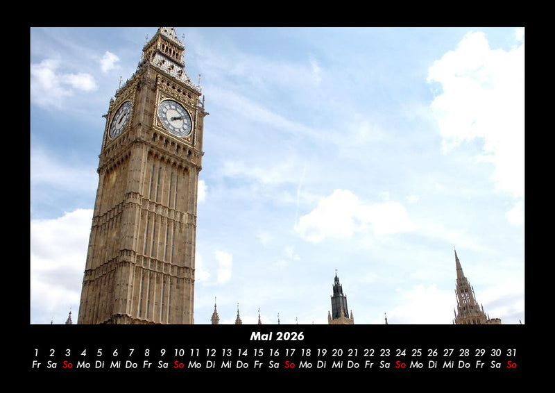 London Fotokalender 2026 - 5