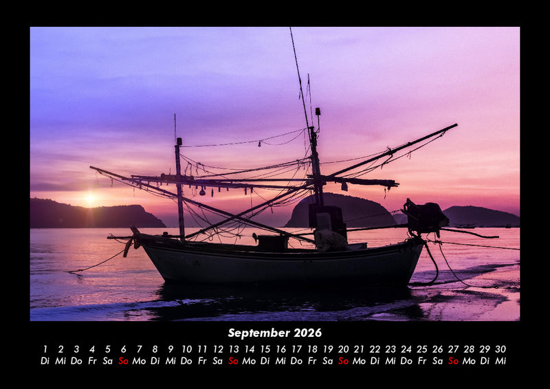 Sonnenuntergang Fotokalender 2026 - 9