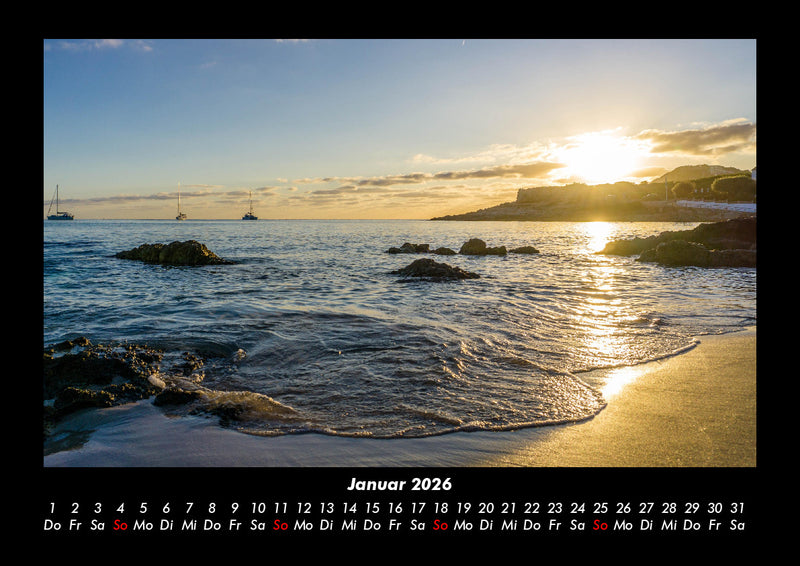 Sonnenuntergang Fotokalender 2026 - 1