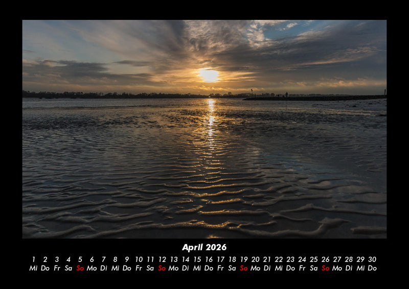 Sonnenuntergang Fotokalender 2026 - 4