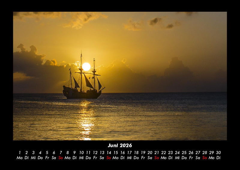 Sonnenuntergang Fotokalender 2026 - 6
