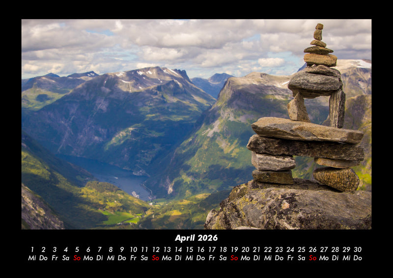 Berge Fotokalender 2026 - 4
