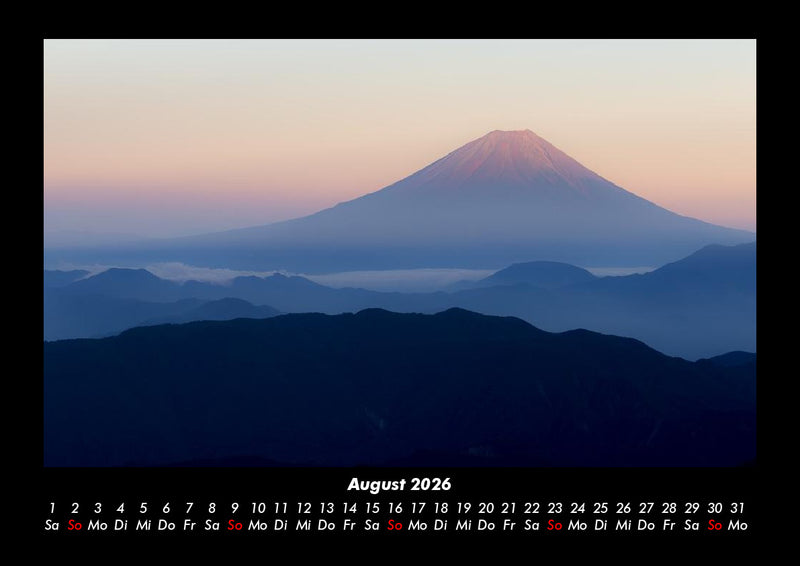 Berge Fotokalender 2026 - 8