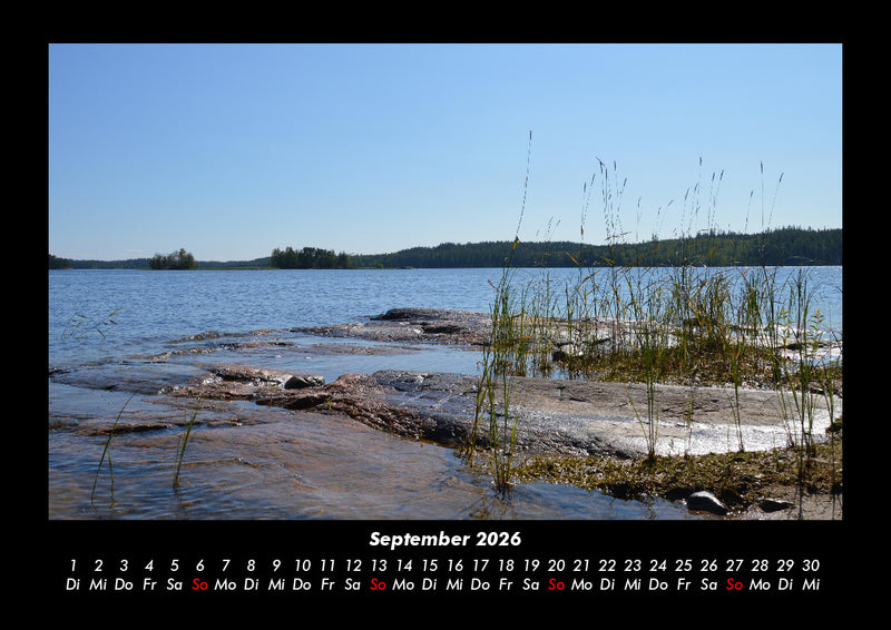 Die Seen der Erde Fotokalender 2026 - 9