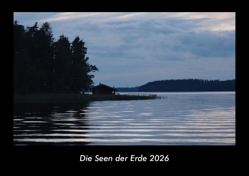 Die Seen der Erde Fotokalender 2026 - Hauptbild
