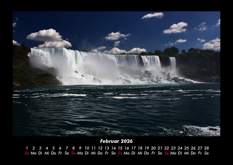 Die Seen der Erde Fotokalender 2026 - 2