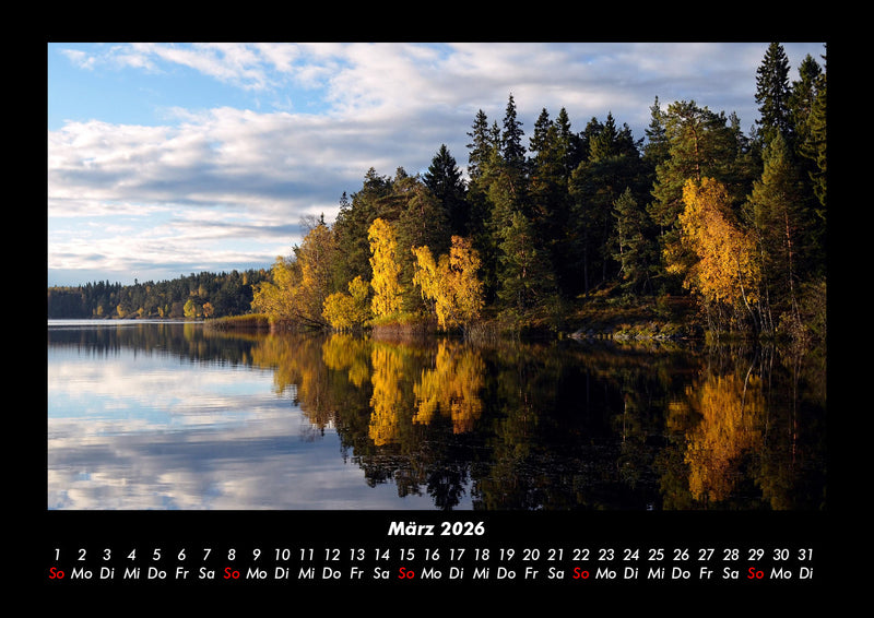 Die Seen der Erde Fotokalender 2026 - 3