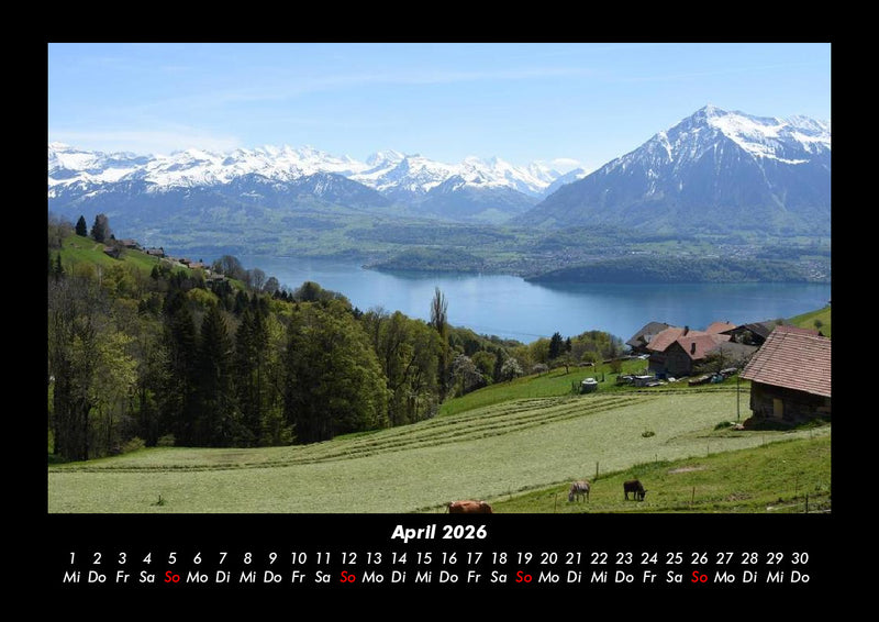 Die Seen der Erde Fotokalender 2026 - 4