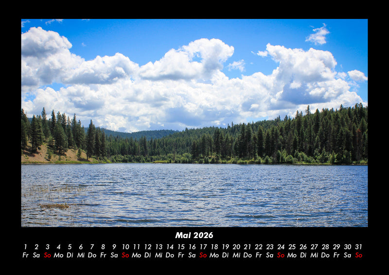 Die Seen der Erde Fotokalender 2026 - 5