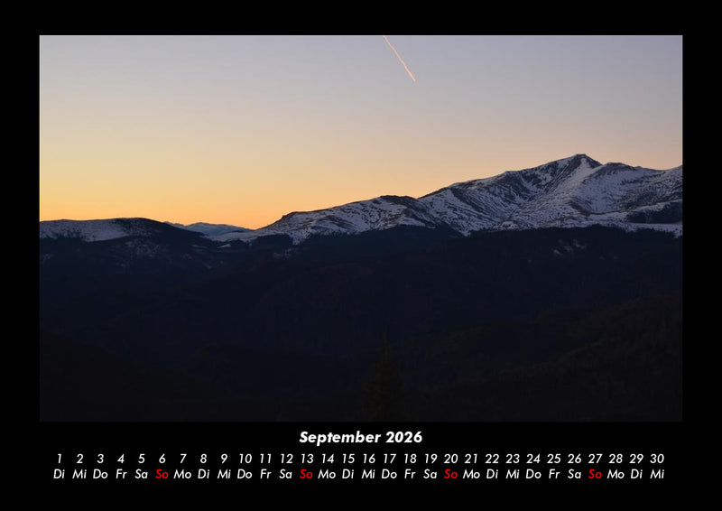 Berge Fotokalender 2026 - 9