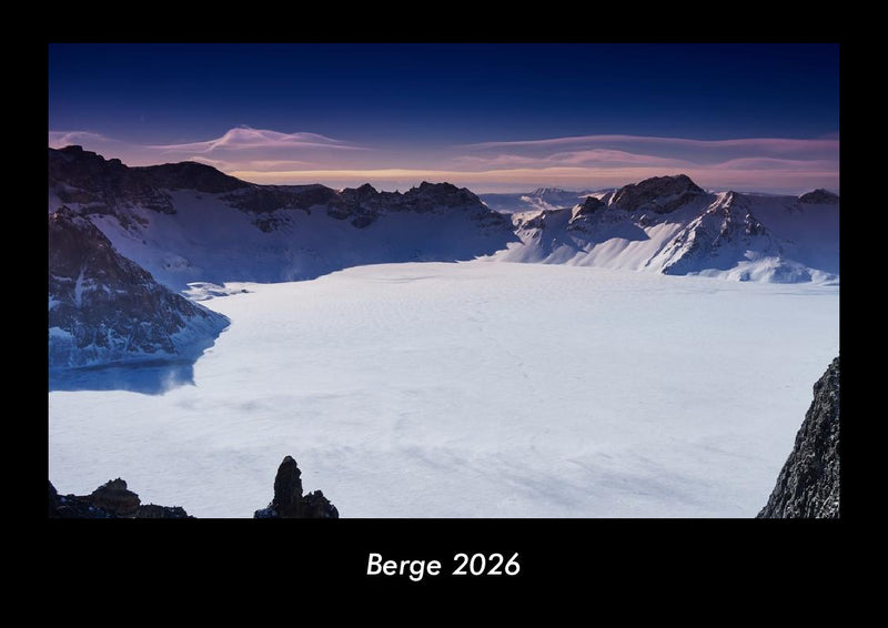 Berge Fotokalender 2026 - Hauptbild