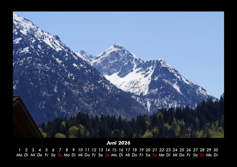Berge Fotokalender 2026 - 6