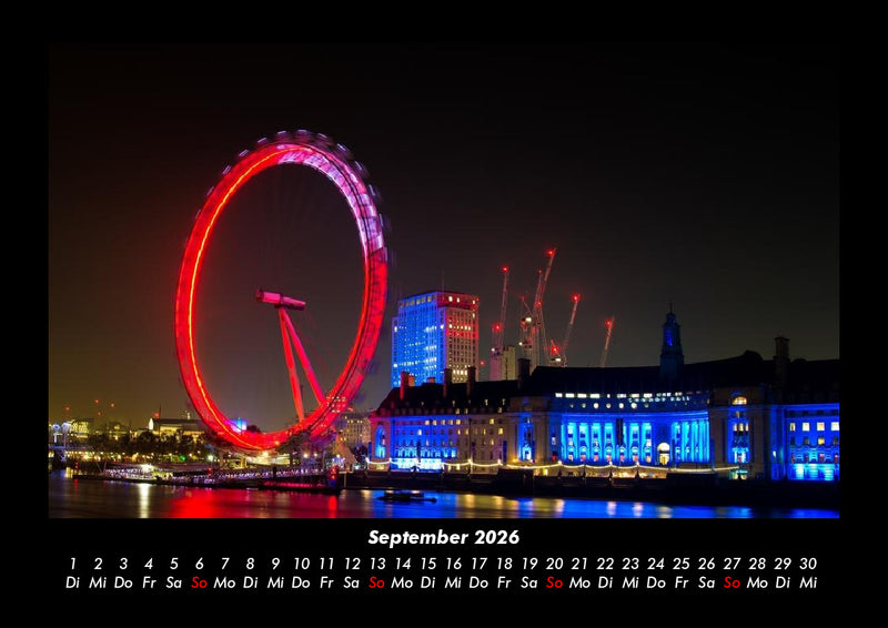 London Fotokalender 2026 - 9