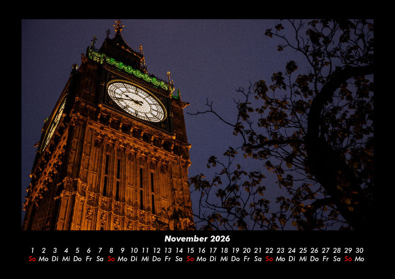 London Fotokalender 2026 - 11