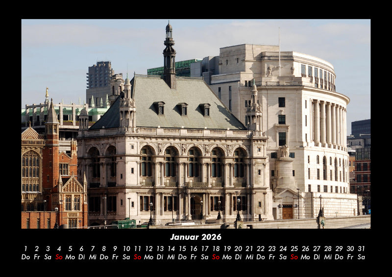 London Fotokalender 2026 - 1