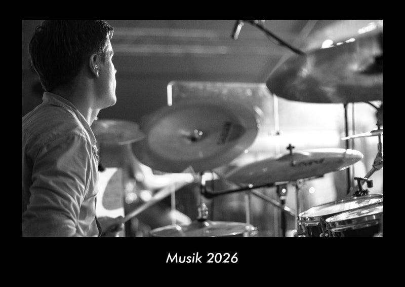 Musik Fotokalender 2026 - Hauptbild
