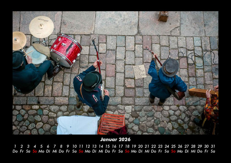 Musik Fotokalender 2026 - 1