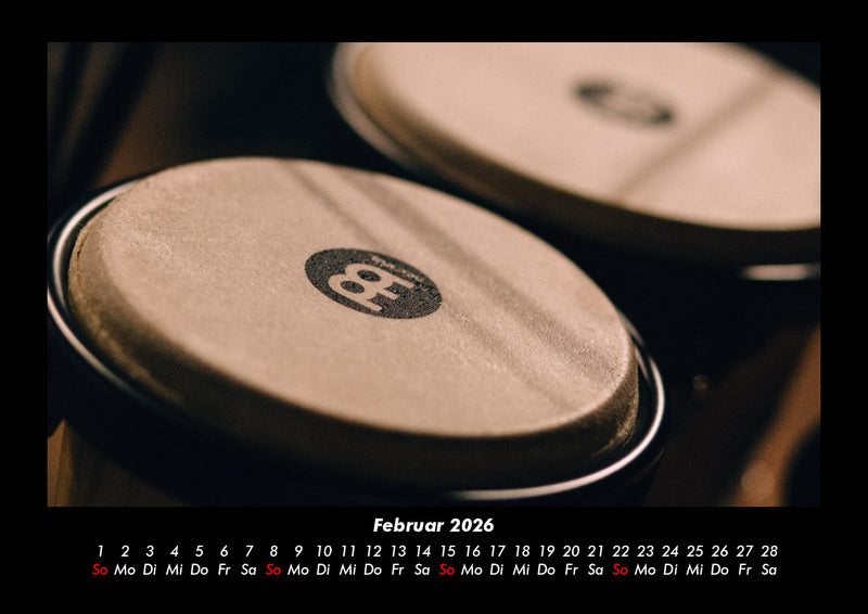 Musik Fotokalender 2026 - 2